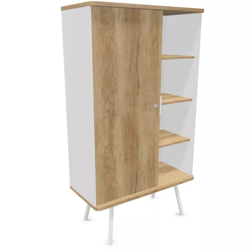 ALTO RANGEMENT | Armoire H176 cm porte battante sur pieds - Design ALTO RANGEMENT | Armoire H176 cm porte battante sur pieds - Design