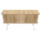 ALTO RANGEMENT|Console H75 cm porte battante sur pieds