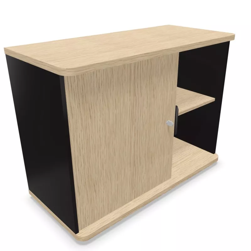 ALTO RANGEMENT | Armoire H75 cm porte battante sur glisseurs ALTO RANGEMENT | Armoire H75 cm porte battante sur glisseurs