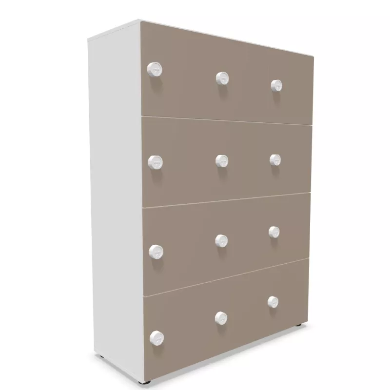 EKO CASIERS│Casier 12 cases - Serrure à code EKO CASIERS│Casier 12 cases - Serrure à code