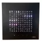 XRONOS│Skotini Yli│Horloge design noir anglais Neutre│57x57xp3 cm XRONOS│Skotini Yli│Horloge design noir anglais Neutre│57x57xp3 cm