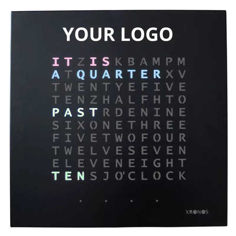 XRONOS│Skotini Yli│Horloge design noir anglais Personnalisée│57x57xp3 cm XRONOS│Skotini Yli│Horloge design noir anglais Personnalisée│57x57xp3 cm