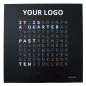 XRONOS│Skotini Yli│Horloge design noir anglais Personnalisée│57x57xp3 cm XRONOS│Skotini Yli│Horloge design noir anglais Personnalisée│57x57xp3 cm