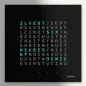 XRONOS│Skotini Yli│Horloge design noir français Neutre│57x57xp3 cm