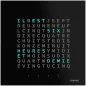 XRONOS│Skotini Yli│Horloge design noir français Neutre│57x57xp3 cm
