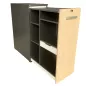 SEDUS TEMPTATION│Haute Tower H115 cm x p80 cm│Gris anthracite / Erable blanc