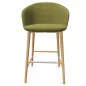 COLIBRI│Tabouret haut avec dossier│Tissu / Hêtre massif COLIBRI│Tabouret haut avec dossier│Tissu / Hêtre massif