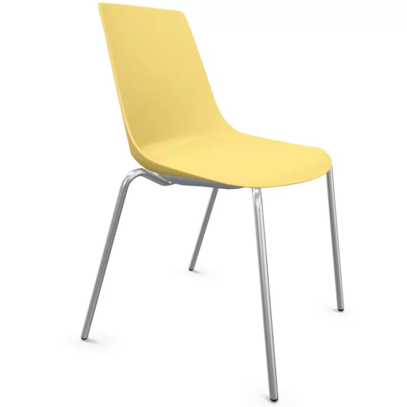 ARA│Chaise de collectivité - Pieds tubes│Empilable par 5 ARA│Chaise de collectivité - Pieds tubes│Empilable par 5