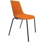ARA│Chaise polyvalente - Pieds tubes│Empilable par 5
