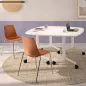 ARA│Chaise de collectivité - Pieds tubes│Empilable par 5 ARA│Chaise de collectivité - Pieds tubes│Empilable par 5
