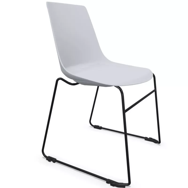 ARA│Chaise de collectivité - Pieds luges│Empilable par 5 ARA│Chaise de collectivité - Pieds luges│Empilable par 5