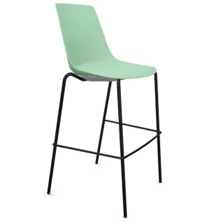 ARA│Tabouret Haut avec dossier
