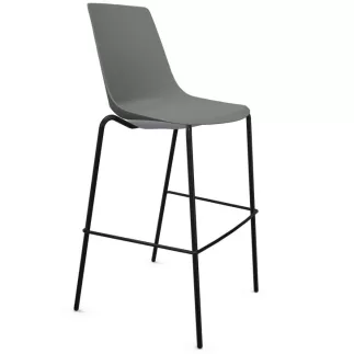 ARA│Tabouret Haut avec dossier