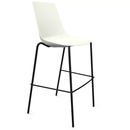 ARA│Tabouret Haut avec dossier