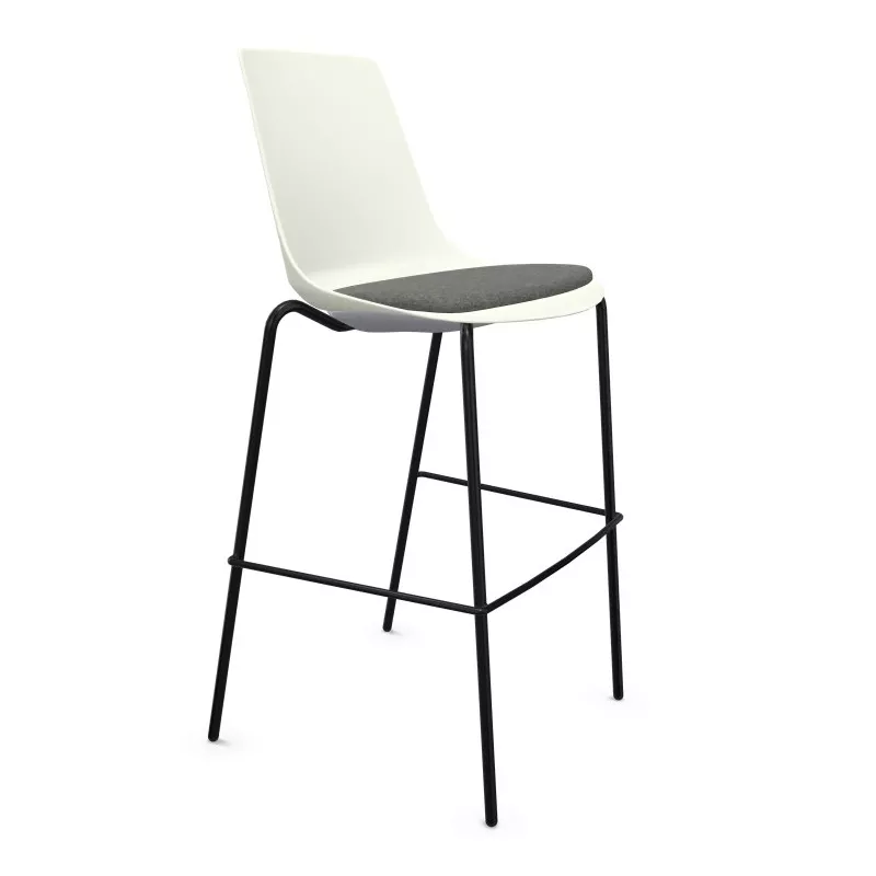 ARA│Tabouret Haut avec placet tissu ARA│Tabouret Haut avec placet tissu