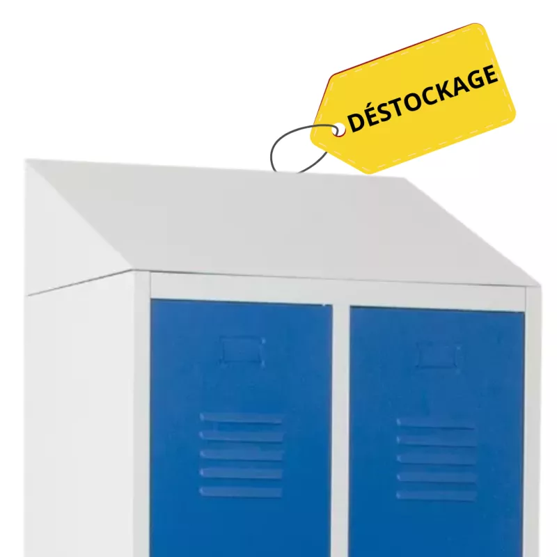 EOL│Toit de vestiaire│L 120 cm - Acier gris EOL│Toit de vestiaire│L 120 cm - Acier gris