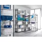 RAYONNAGE│Polyvalent L 90-120 x H 200-250 cm en métal│Montants Galvanisés ou Anthracite RAYONNAGE│Polyvalent L 90-120 x H 200-250 cm en métal│Montants Galvanisés ou Anthracite
