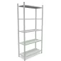 RAYONNAGE│Polyvalent L 90-120 x H 200-250 cm en métal│Montants Galvanisés ou Anthracite