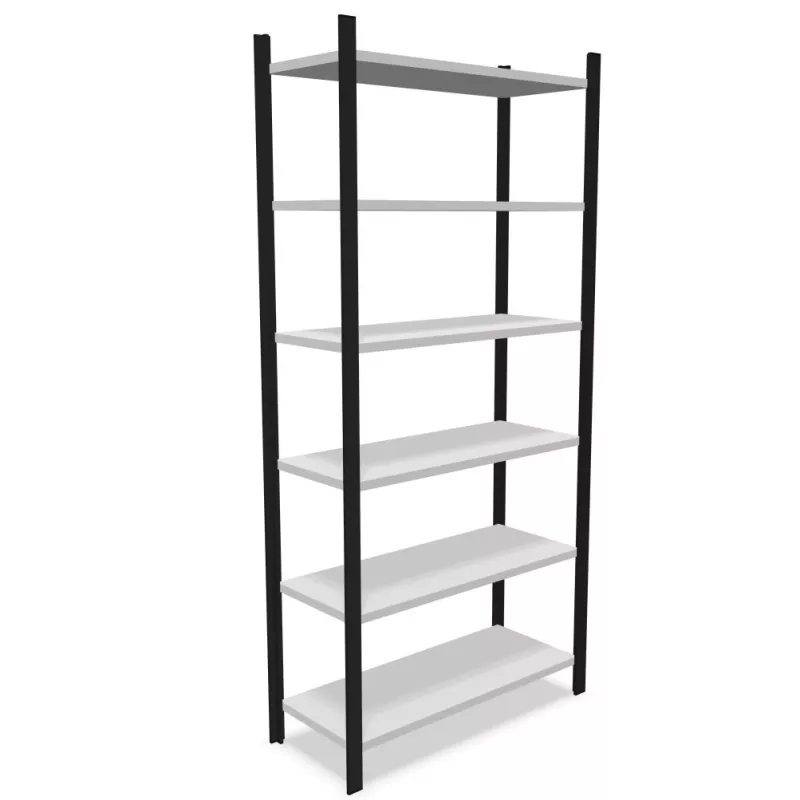 RAYONNAGE│Polyvalent L 90-120 x H 200-250 cm en métal│Montants Galvanisés ou Anthracite RAYONNAGE│Polyvalent L 90-120 x H 200-250 cm en métal│Montants Galvanisés ou Anthracite