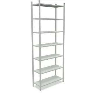RAYONNAGE│Polyvalent L 90-120 x H 200-250 cm en métal│Montants Galvanisés ou Anthracite