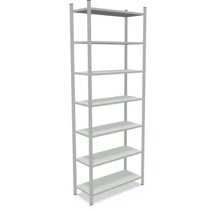 RAYONNAGE│Polyvalent L 90-120 x H 200-250 cm en métal│Montants Galvanisés ou Anthracite