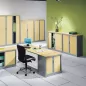 ARIV│Armoire rideau bicolore L 80 x H 71 ou 72.1 cm│Décor bois/Acier