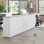 CLASSIF│Armoires à rideau bicolore L100-120 x H 102 cm│3 couleurs d'acier/ 5 décor bois CLASSIF│Armoires à rideau bicolore L100-120 x H 102 cm│3 couleurs d'acier/ 5 décor bois