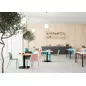 SOLÉO│Chaise collectivité│Sans accoudoirs│int-éxt.│5 coloris