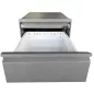 LO LISTA│Caisson sous bureau 9666 - 4 Tiroirs │Profondeur 60 cm│Gris anthracite/Gris clair LO LISTA│Caisson sous bureau 9666 - 4 Tiroirs │Profondeur 60 cm│Gris anthracite/Gris clair