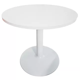 ELOISE│Table ronde ø 80 cm│Blanc / Blanc