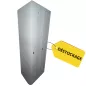EOL│Vestiaire L 60 x p 50 x H 180 cm - 2 casiers - Industrie Propre │Gris clair EOL│Vestiaire L 60 x p 50 x H 180 cm - 2 casiers - Industrie Propre │Gris clair