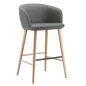 COLIBRI│Tabouret haut avec dossier│Tissu / Hêtre massif COLIBRI│Tabouret haut avec dossier│Tissu / Hêtre massif