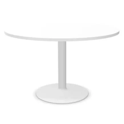 ELOISE│Table ronde pied central plateau 25mm