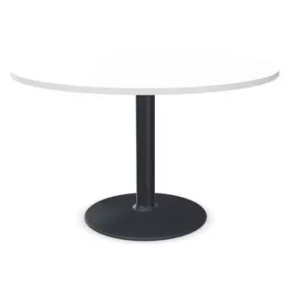 ELOISE│Table ronde pied central plateau 25mm