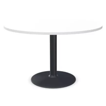 ELOISE│Table ronde pied central plateau 25mm