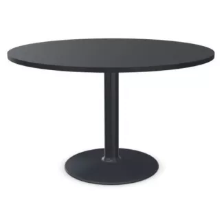 ELOISE│Table ronde pied central plateau 25mm