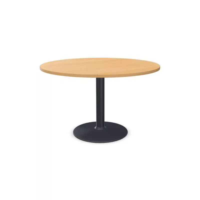 ELOISE│Table ronde pied central plateau 25mm