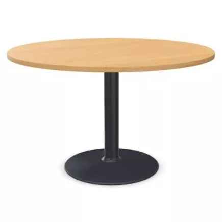 ELOISE│Table ronde pied central plateau 25mm