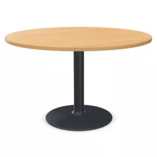 ELOISE│Table ronde pied central plateau 25mm