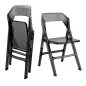 Lot de 2 FOLD │Siège de collectivité - visiteurs │Gris fumé Lot de 2 FOLD │Siège de collectivité - visiteurs │Gris fumé