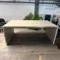 XENION│Bureau Direction droit L 180 x p 90 cm - avec voile de fond│Chêne Fil XENION│Bureau Direction droit L 180 x p 90 cm - avec voile de fond│Chêne Fil