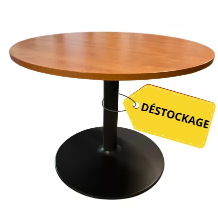 ELOISE│Table ronde ø 100 cm│Pommier de France / Gris anthtracite