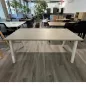 PARTAGE│Bureau droit 160x80│Argile/Blanc PARTAGE│Bureau droit 160x80│Argile/Blanc