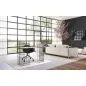 WIRE│Bureau droit végétalisable L 123 x P 51.5 cm│Chêne Nebraska / Noir WIRE│Bureau droit végétalisable L 123 x P 51.5 cm│Chêne Nebraska / Noir