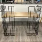 WIRE│Bureau droit végétalisable L 123 x P 51.5 cm│Chêne Nebraska / Noir WIRE│Bureau droit végétalisable L 123 x P 51.5 cm│Chêne Nebraska / Noir