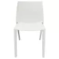 SOLÉO│Chaise collectivité│Sans accoudoirs│int-éxt.│Blanc Coco SOLÉO│Chaise collectivité│Sans accoudoirs│int-éxt.│Blanc Coco