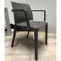 SOLÉO│Chaise collectivité│Avec accoudoirs│int-éxt.│Noir réglisse SOLÉO│Chaise collectivité│Avec accoudoirs│int-éxt.│Noir réglisse