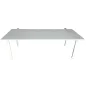 STEELCASE│FRAMEONE│Bureau droit pieds triangle L 180│Blanc/Blanc STEELCASE│FRAMEONE│Bureau droit pieds triangle L 180│Blanc/Blanc