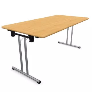 PLIANTE│Table modulaire pliante L 120 à 160 cm