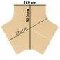 Idol│Lot de 3 Bureaux compacts 120° symétriques L 120x120 cm - retour droite 60 cm- pied fixe│Chêne clair / Gris alu Idol│Lot de 3 Bureaux compacts 120° symétriques L 120x120 cm - retour droite 60 cm- pied fixe│Chêne clair / Gris alu